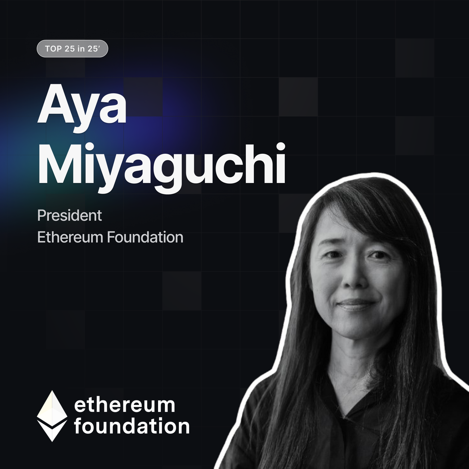 Aya Miyaguchi - Pesident of Ethereum Foundation