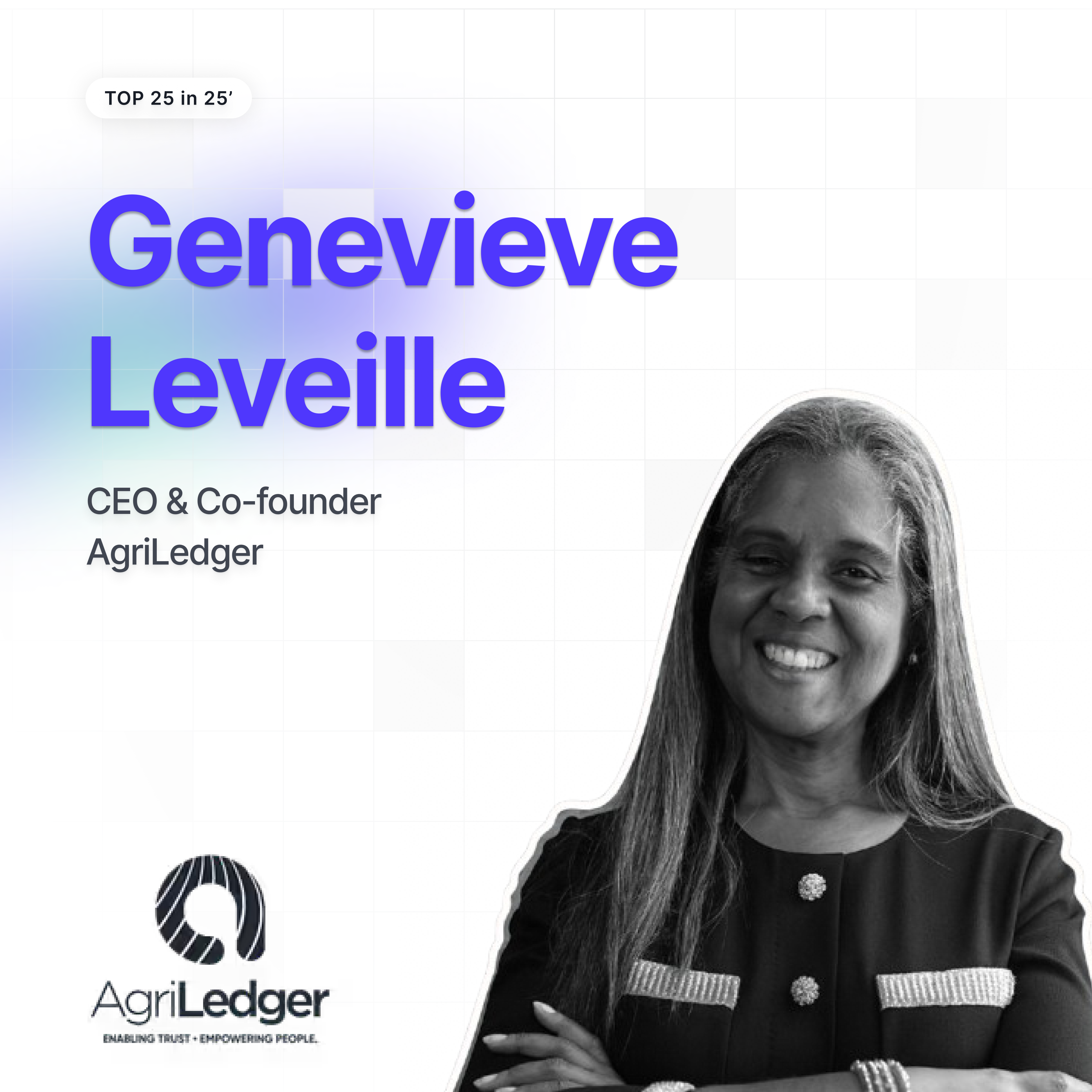 Genevieve Leveille - CEO & Co-founder of AgriLedger