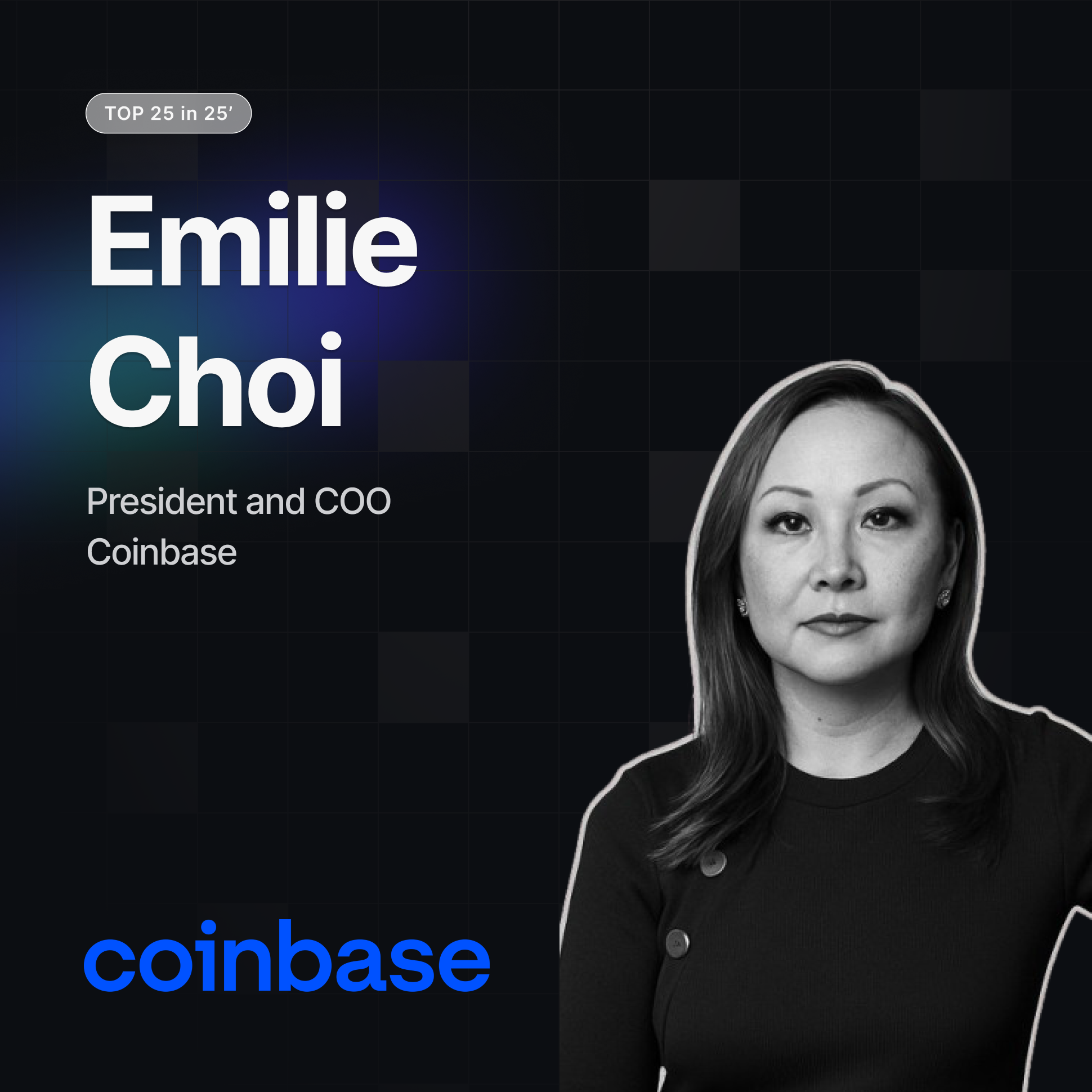 Emilie Choi - President and COO of Coinbase