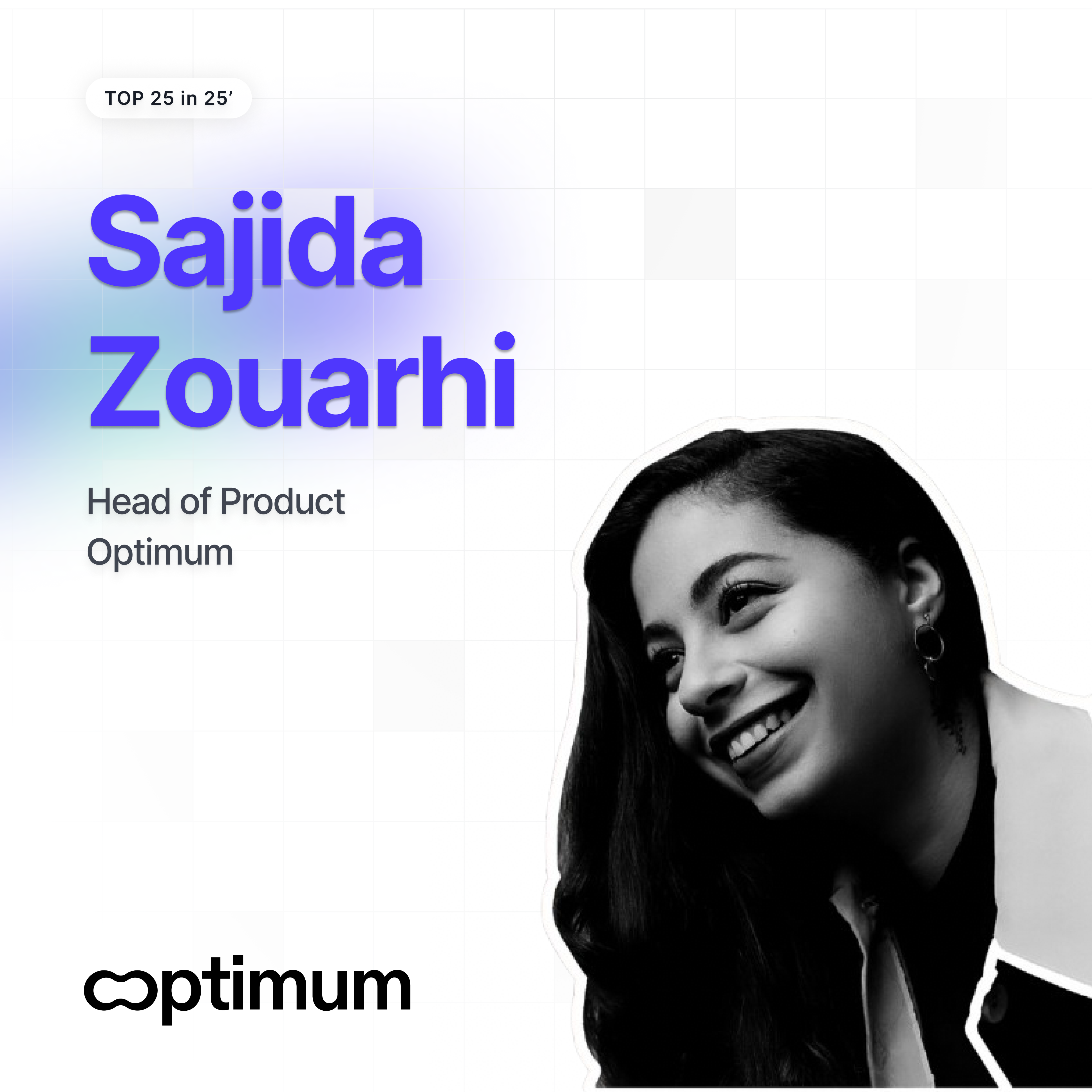 Sajida Zouarhi - Head of Product of Optimum