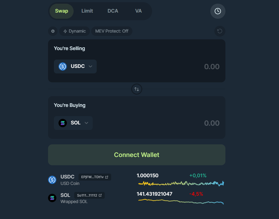 List of Solana (SOL) Decentralized Exchanges