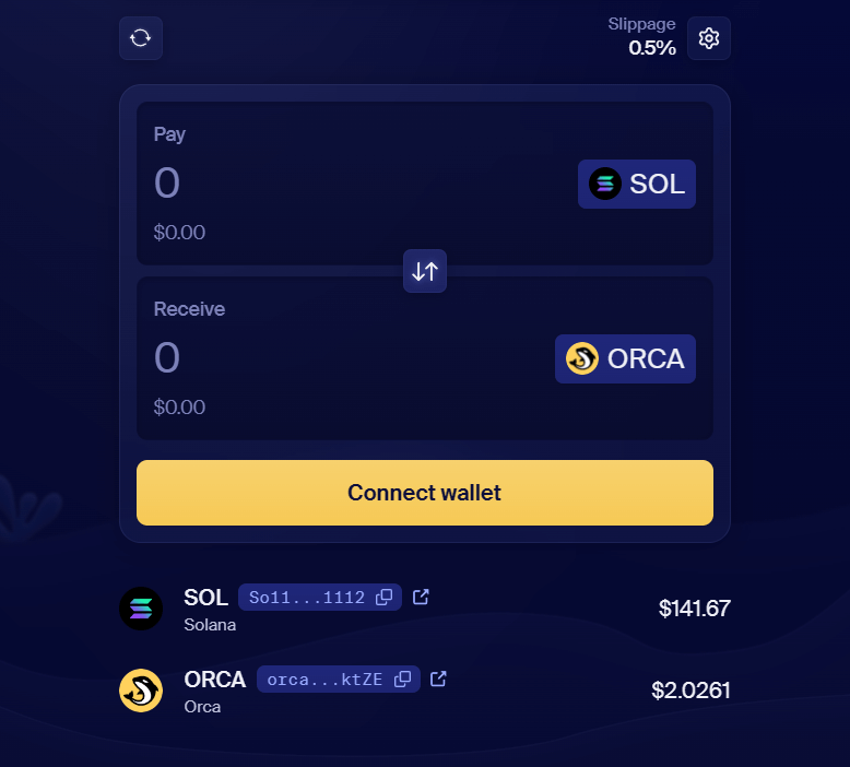 List of Solana (SOL) Decentralized Exchanges