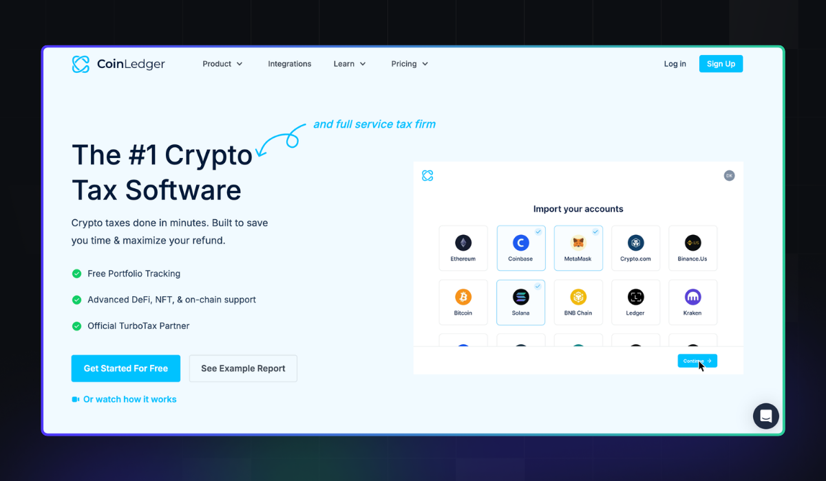 Top 7 Crypto Tax Tools